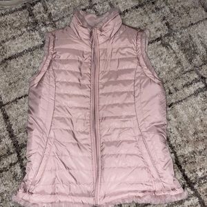 Pink Fuzzy Vest